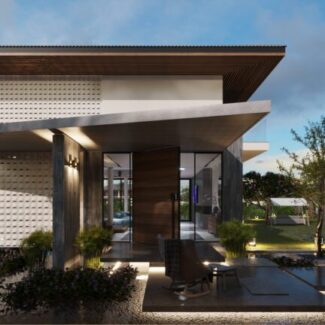 3D Exterior Garden House Model Download by Ta Vo 2020