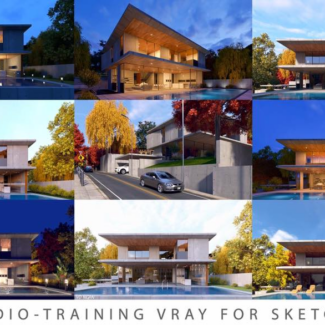 Sketchup By B8architect studio _ Residência 002