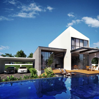 Sketchup By FIN studio _ Residência 007