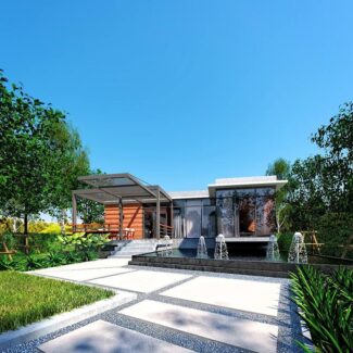 Sketchup By FIN studio _ Residência 008