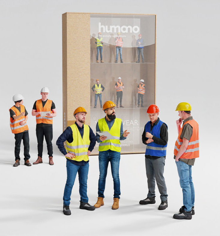 Humano 3D - 2506 - Workwear