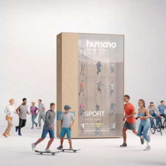 Humano 3D People Vol 08 Sport
