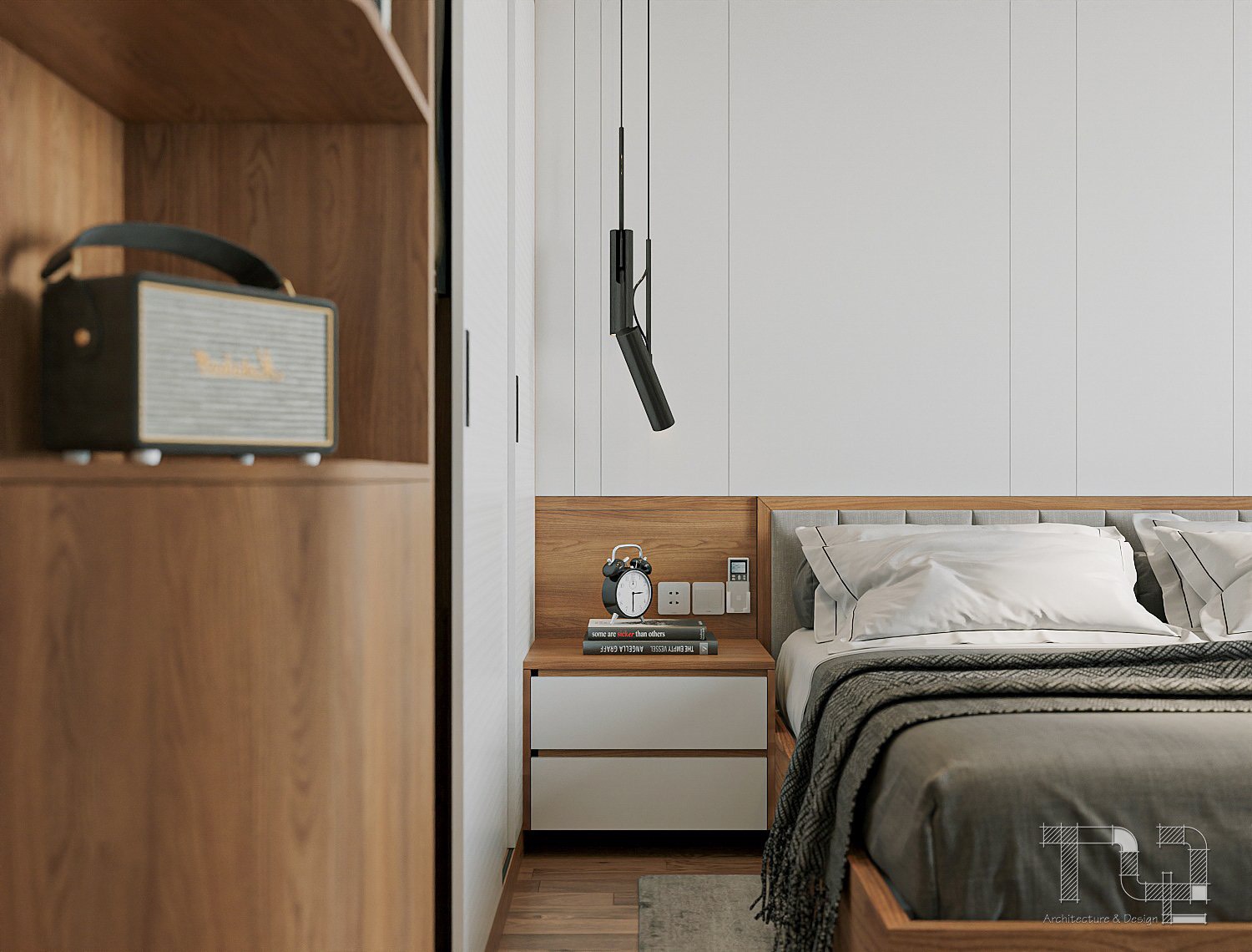 13221. Download Free Bedroom Interior Model By Dang Nam Quang