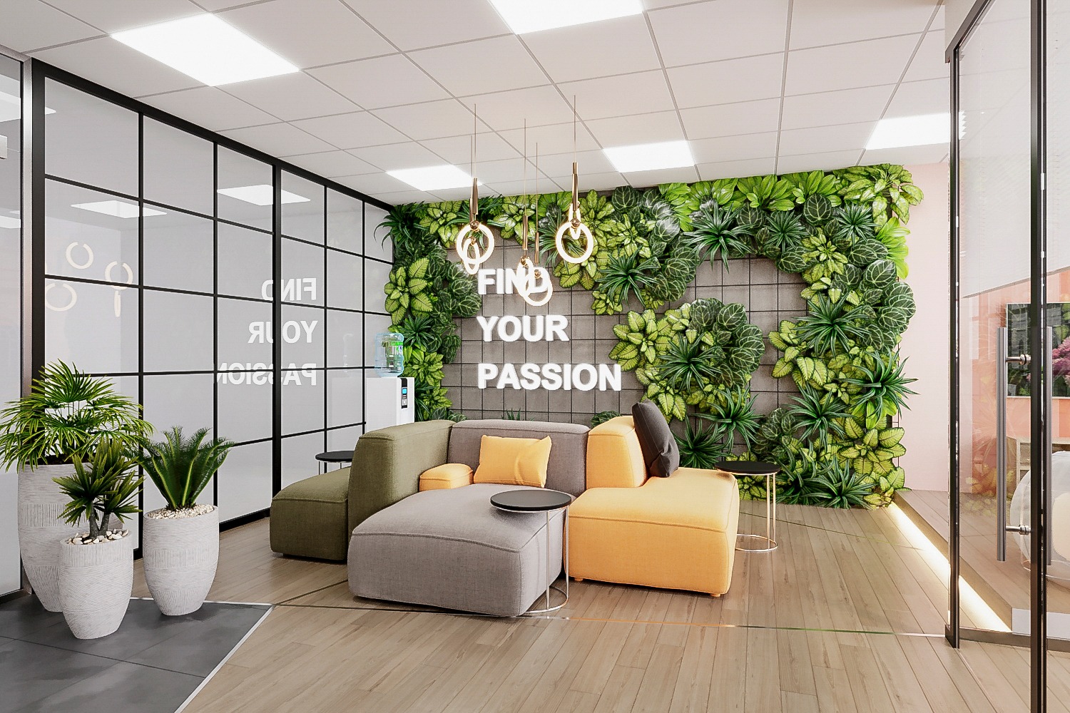 12810. Download Free Office Room Interior Model by Khiem Pham