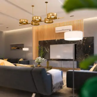 Light Interior Scene
