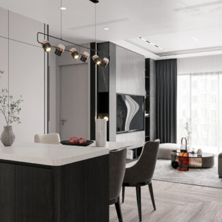 3d kitchen Alice scene