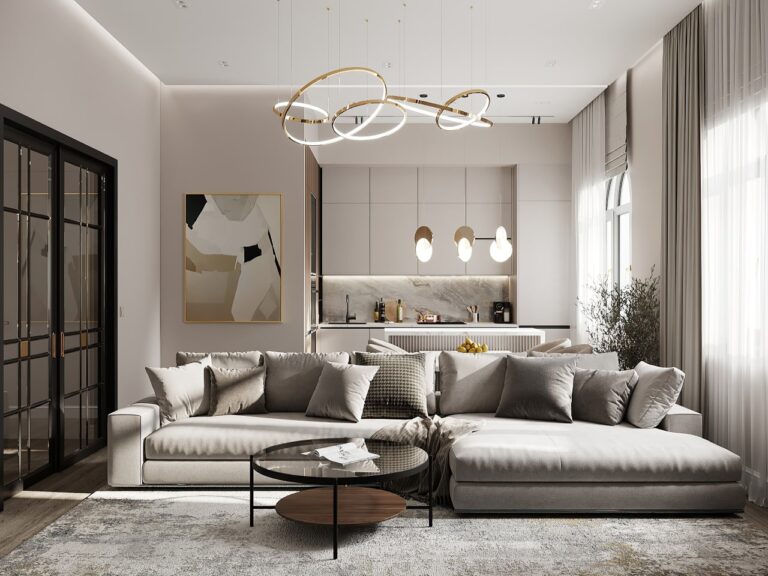 مدلهای سه بعدی صحنه آماده داخلی (Interiors)