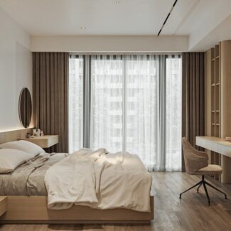 3Ds Max Bedroom Interior Model Download