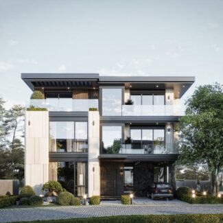 13373 3D House Exterior Model Download