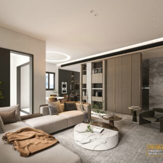 3D Living Room - Living Room  Interior Model 152