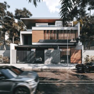 villa Exteriors Model 3ds max