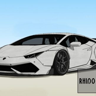 lamborghini car soprt Rhino