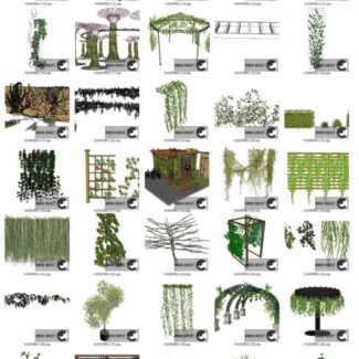 Hanging Garden Models Rhino