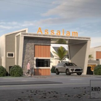 Modern Entrance Gate Rhino