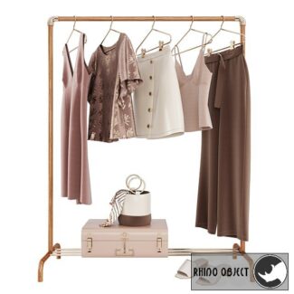 Elegant Woman Clothes Set 04 Rhino