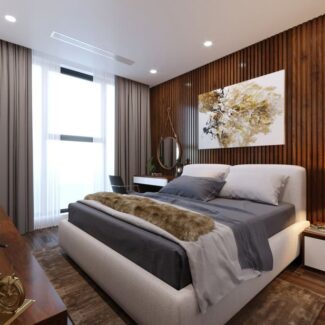 3d scene bedroom