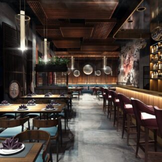 restaurant 3dscene