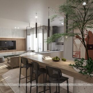 Apartment Interior By Kts Nhat Minh