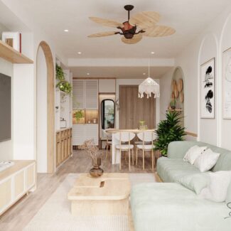 Livingroom model scene